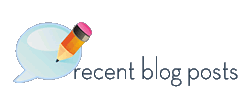 Recent blog posts